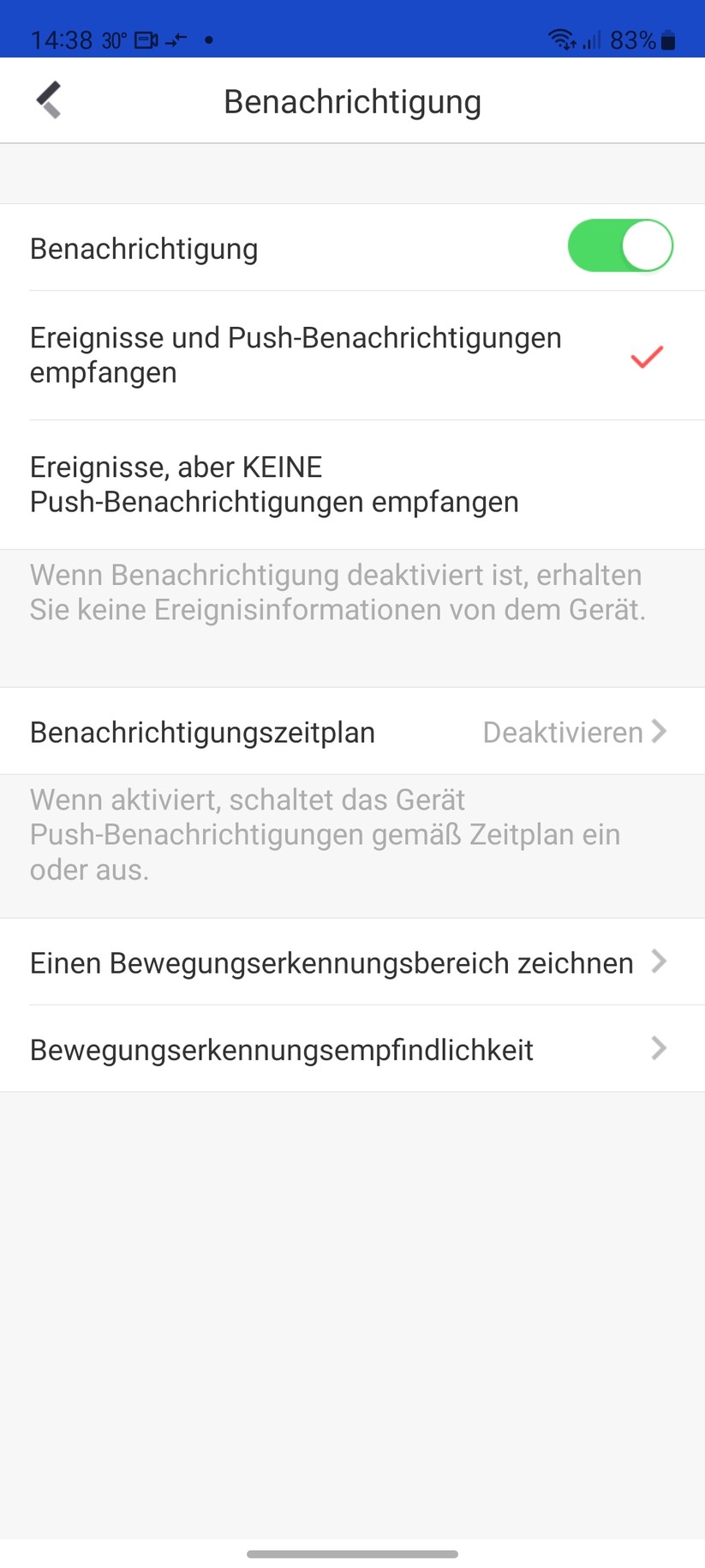 Annke NCPT500: Einrichtung mit App
