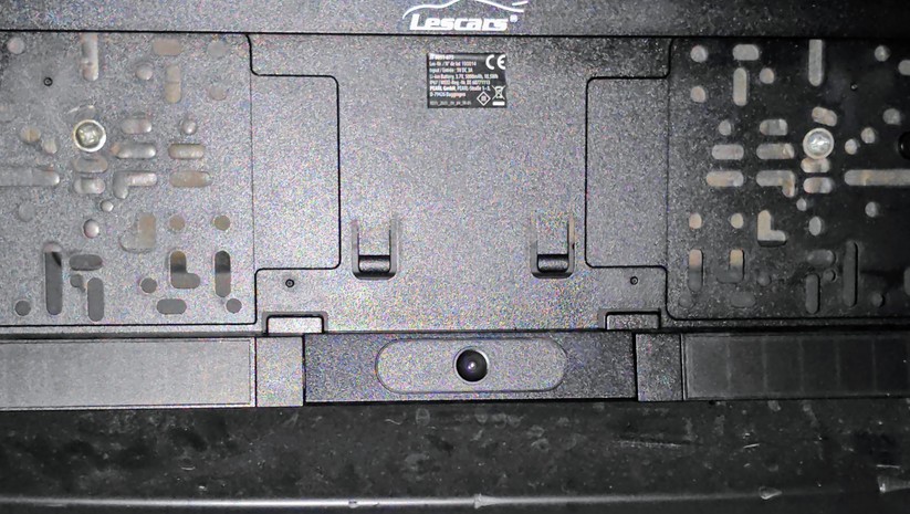 Lescars Solar-Funk-Rückfahrkamera PA-755
