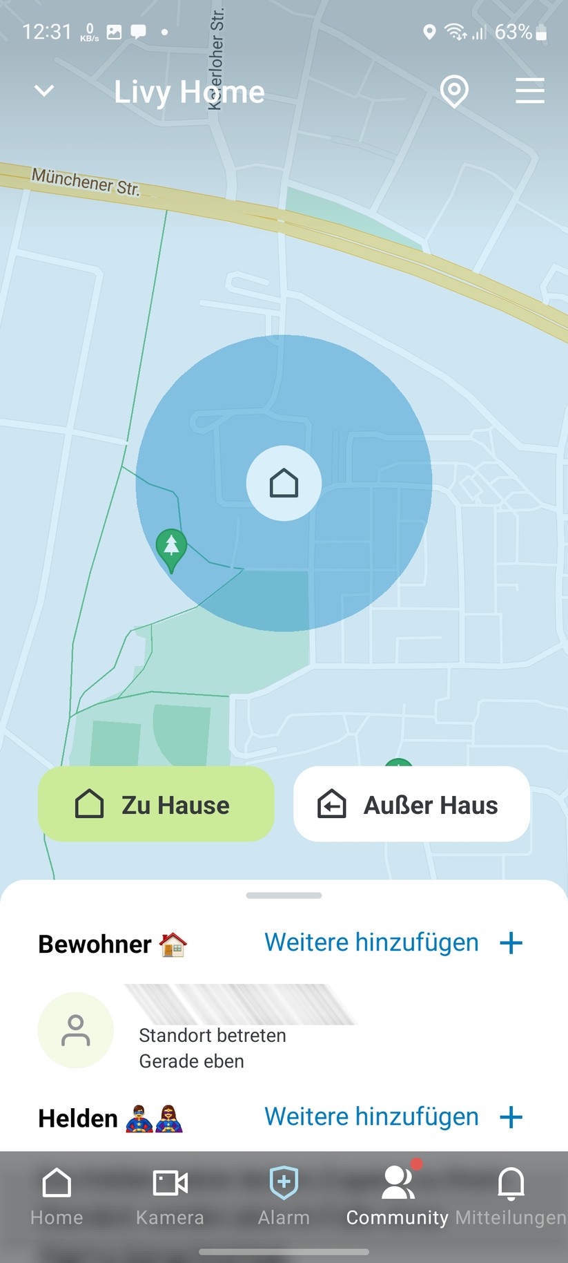 Livy Alive: Einstellungen