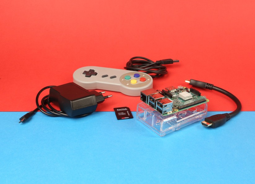 Retro-Konsolen selbst bauen ist weder schwierig, noch teuer.