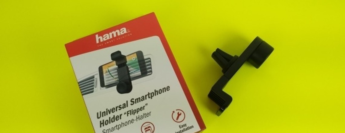 Hama Flipper: Handy-Halterung fürs Lüftungsgitter im Test