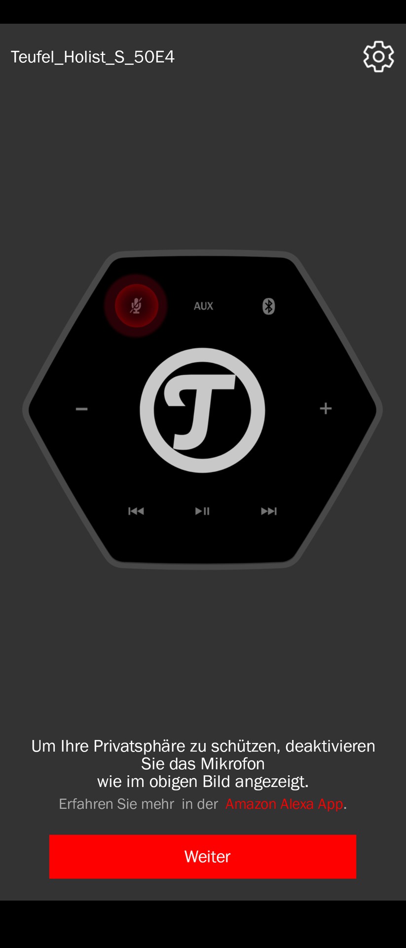 Teufel Holist S App