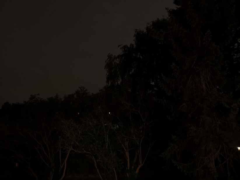 Nachtaufnahme mit 1 Sekunden Belichtung