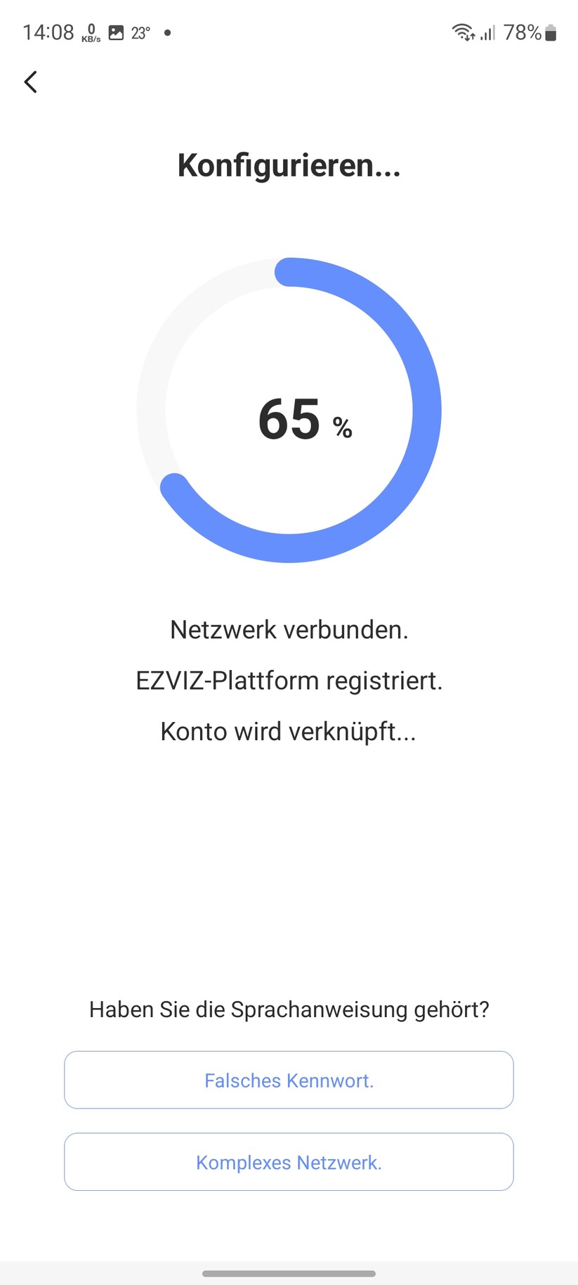 Ezviz C6 2K+: Einrichtung