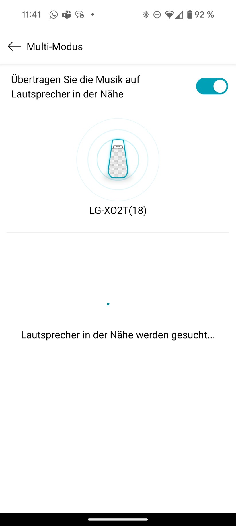 LG Xboom 360 DXO2T Screenshot
