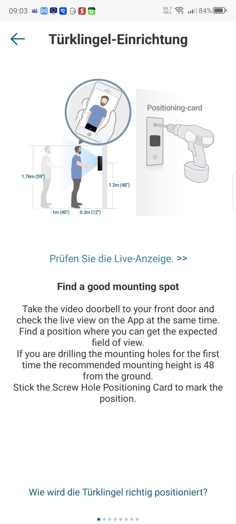 Eufy Video Doorbell E340: Inbetriebnahme mit Eufy-App