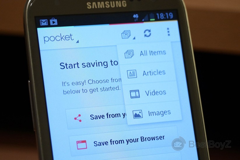 App Review: pocket ermÃ¶glicht Dir das Lesen und Betrachten von Online-Content offline