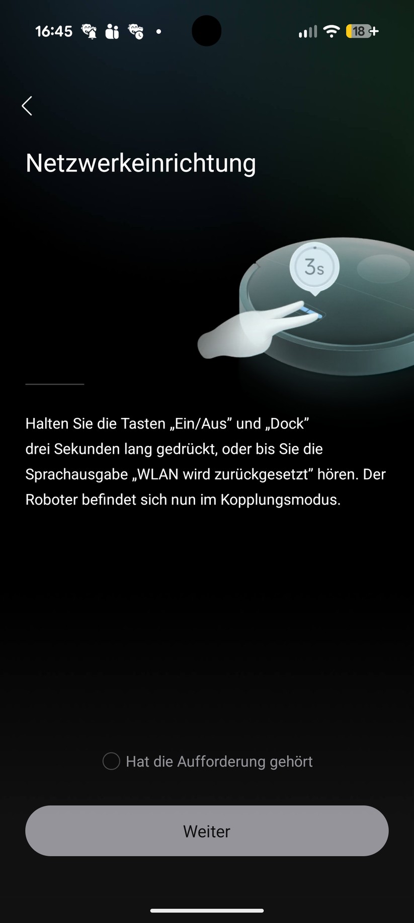 Roborock Saros 20 Sonic – App & Einrichtung