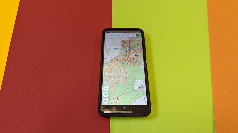 Tschechische Smartphone-App Mapy mit OSM-Karten 
