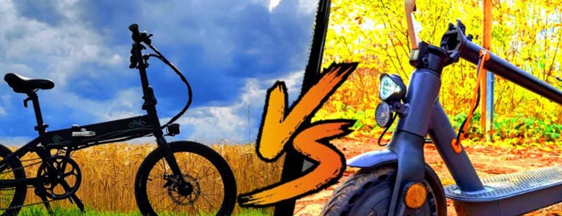 Vergleich: E-Klapprad oder E-Scooter? Und der Sieger ist…