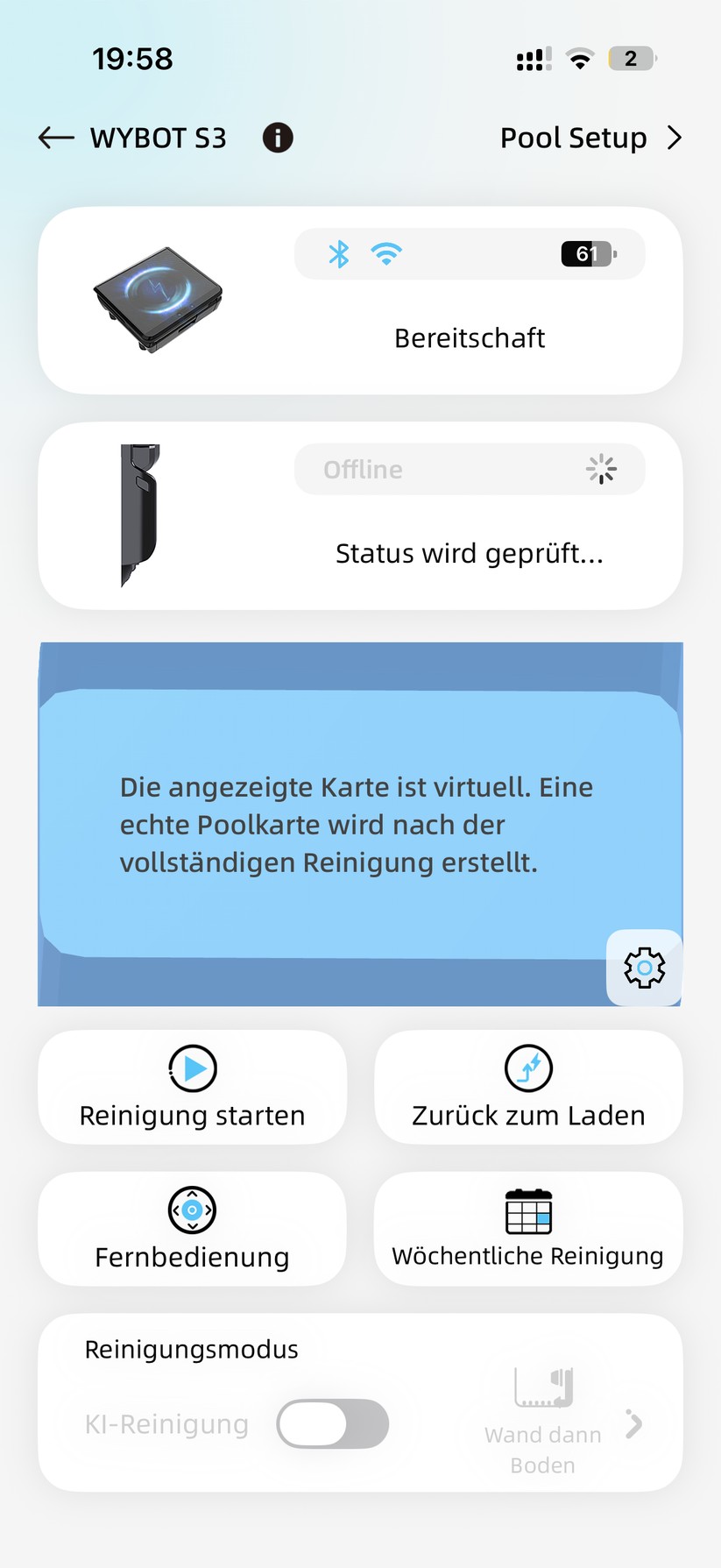 Wybot S3 - Bilder App