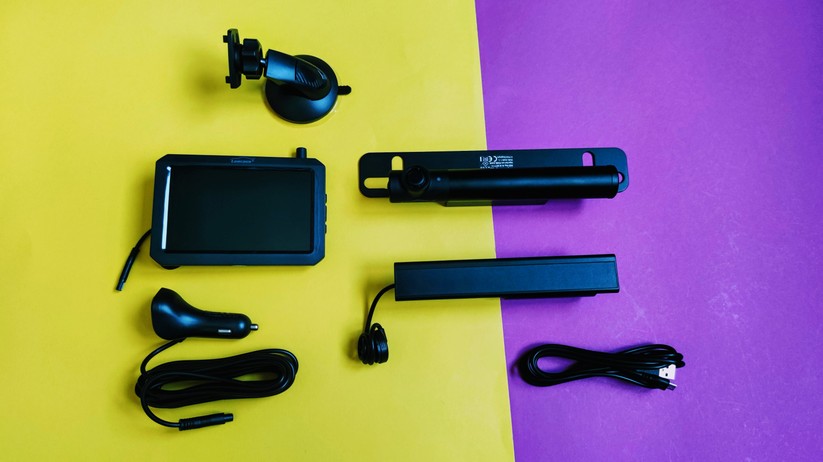 Kabellose Solar-Funk-Rückfahrkamera von Lescars