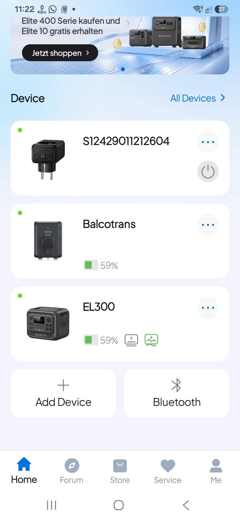 Bluetti-App: Installation und Konfiguration