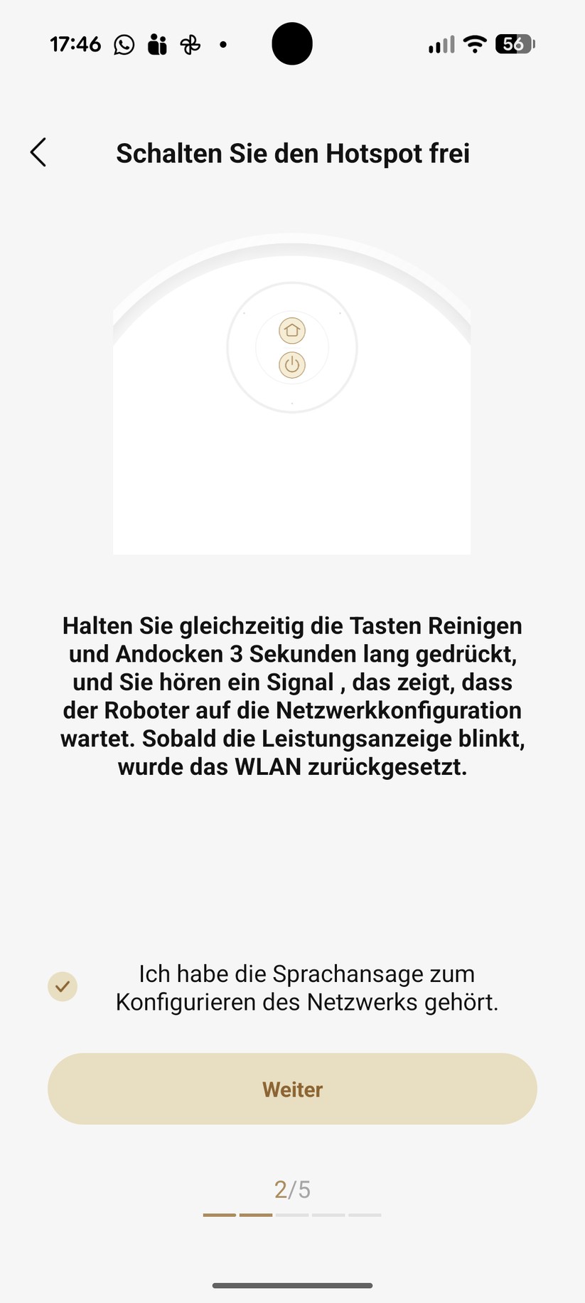 Dreame Aqua 10 Ultra Roller – App & Einrichtung