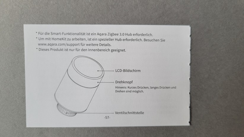 Aqara Radiator Thermostat E1