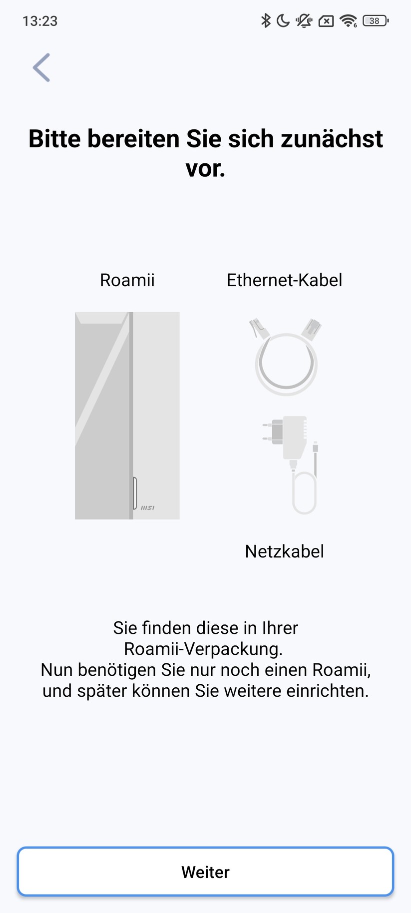MSI Roamii BE Pro – Einrichtung & App