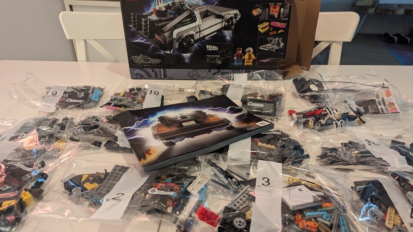 Lego 21103 - Die Delorean Zeitmaschine