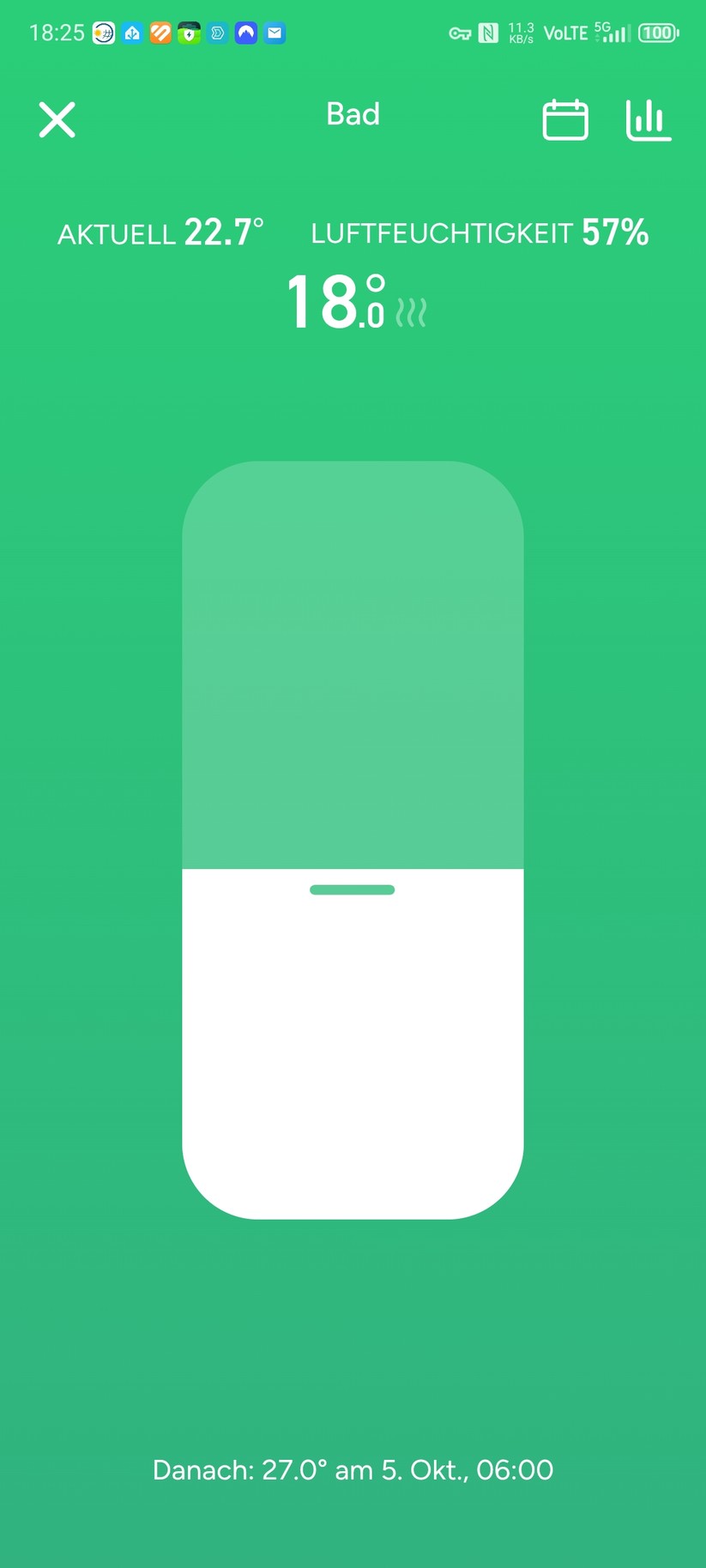 Die Tado-App erleichtert nicht nur die Inbetriebnahme mit zahlreichen Grafiken, sondern bietet auch eine einfache Bedienung, inklusive Erstellung von Heizplänen und liefert zudem detaillierte Informationen zum Heizbetrieb. Der volle Funktionsumfang steht allerdings nur mit einem kostenpflichtigen Abo zur Verfügung. Dafür muss man entweder 4 Euro monatlich oder 30 Euro jährlich bezahlen.