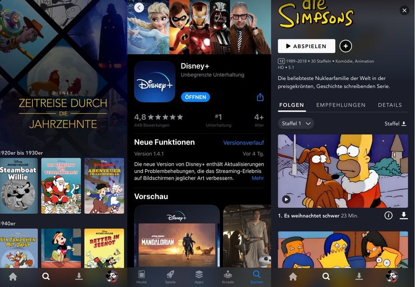 Für zwischendurch: Die App für Android und iOS funktioniert zum Deutschlandstart einwandfrei.