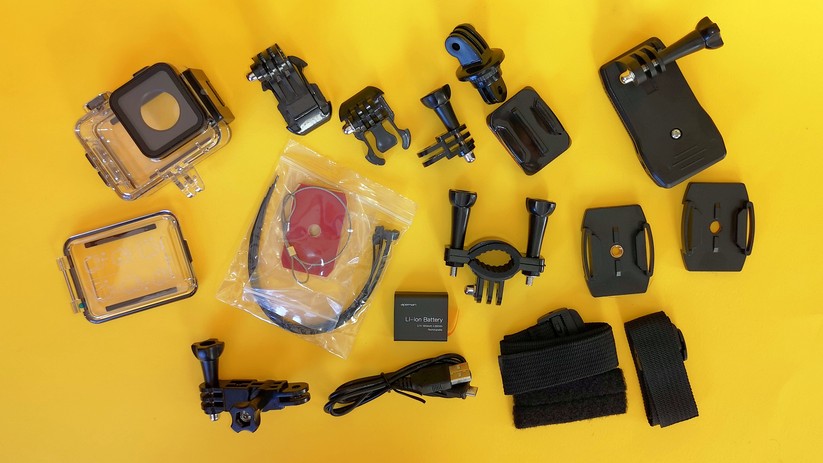 Der Lieferumfang ist ordentlich und beinhaltet sogar einen zweiten Akku.