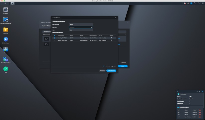 Mit aktiviertem Onvif-Support können Anwender die Reolink Video Doorbell auch unter Synology Surveillance Station nutzen. Videos werden dadurch zentral auf der NAS gespeichert. Dafür können Anwender auch ein kompatibles NVR-System von Reolink nutzen.