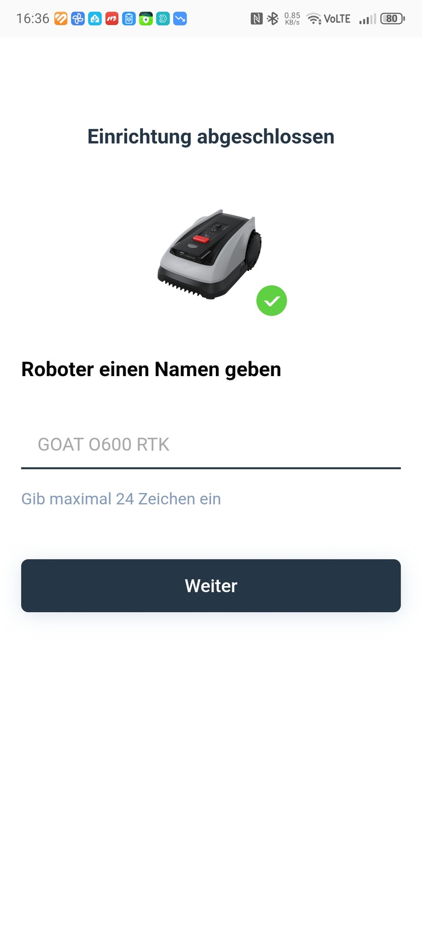 Ecovacs-App: Einrichtung 
