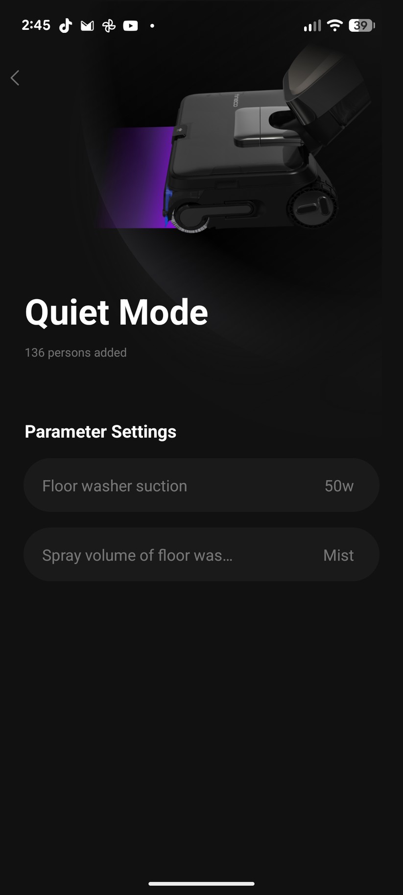 Tineco Floor One S9 Scientist - Bilder App