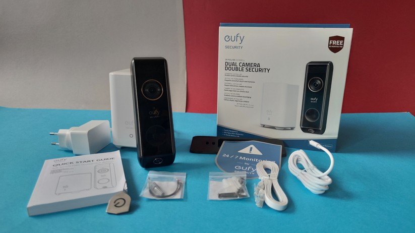 Eufy Video Doorbell Dual 2K: Lieferumfang