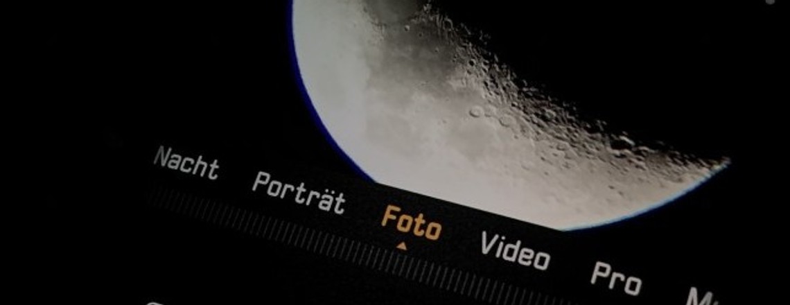 Mondfotografie mit dem Smartphone: So gelingt es