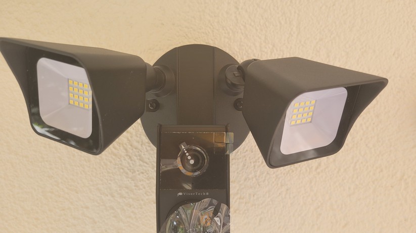 Visortech Floodlight Cam ZX-5326: Montage