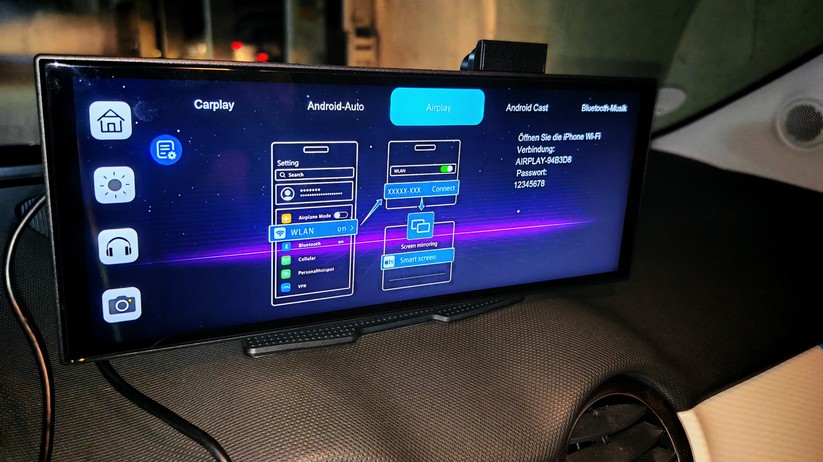 Lamtto RC28: Aktivieren von Airplay 