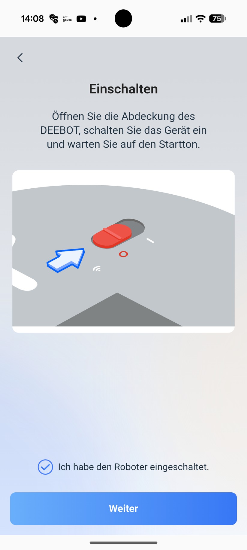 Ecovacs T90 Pro Omni – App & Einrichtung