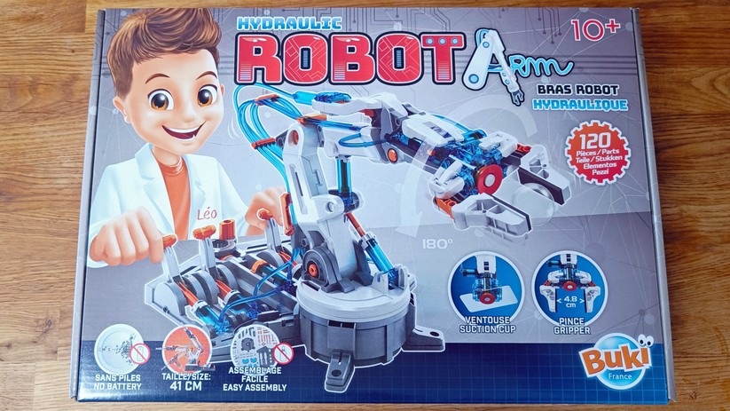Hydraulischer Roboterarm von Buki France.