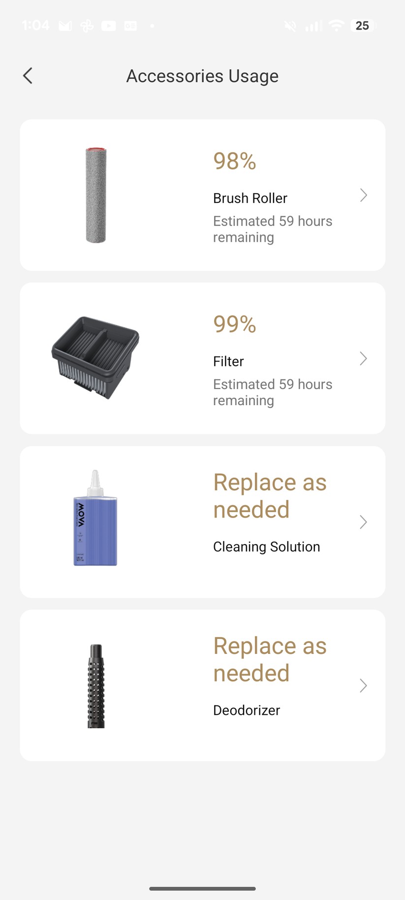 Mova M50 Ultra - Bilder App 