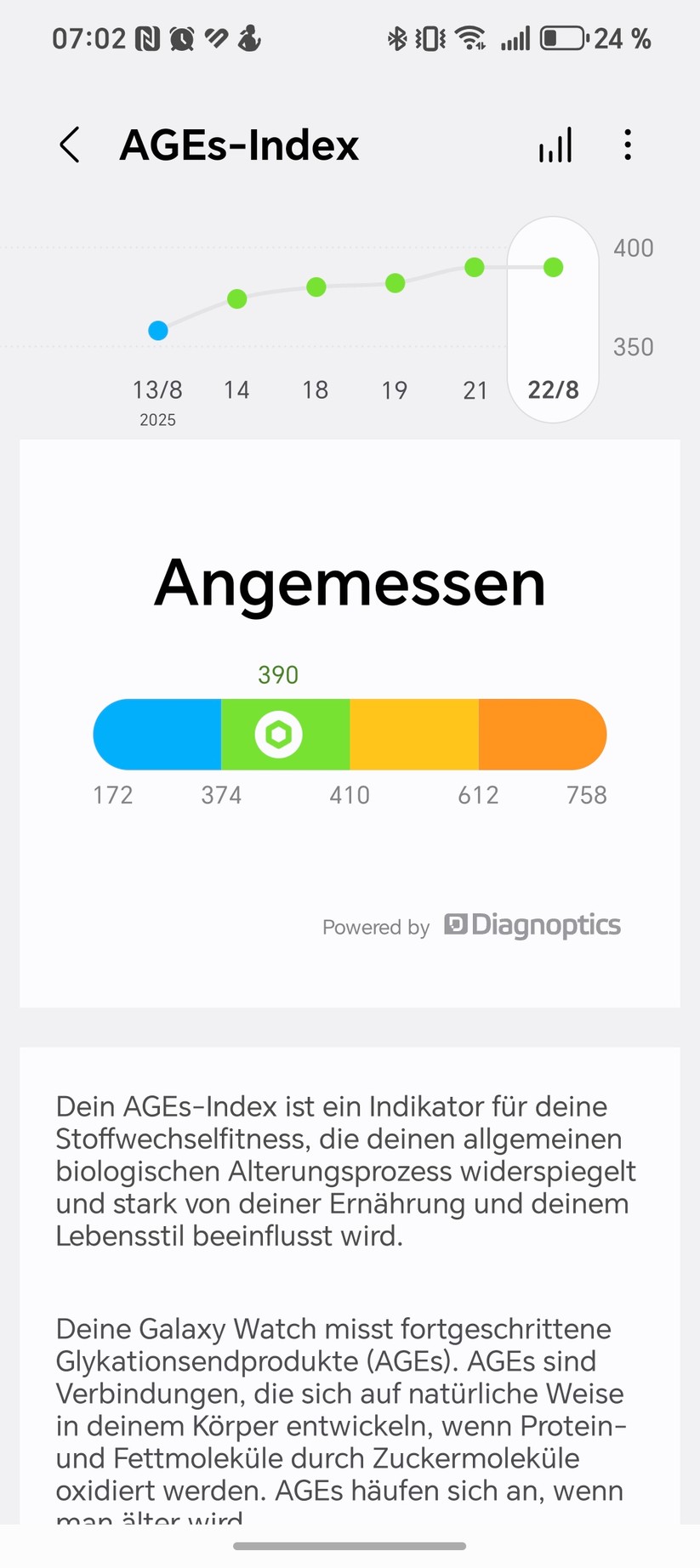 Samsung Galaxy Watch 8 Classic - Samsung Health App 