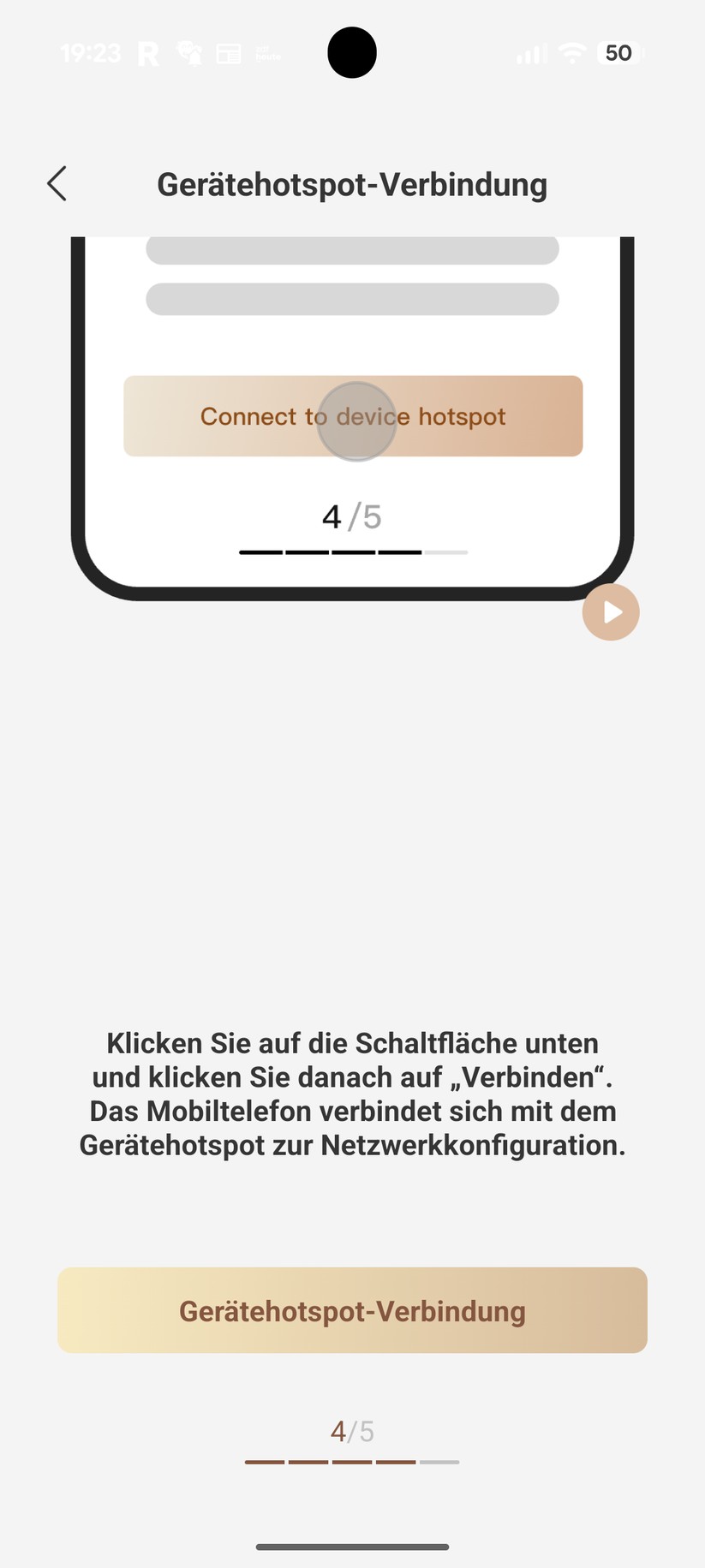 Mova P50 Pro Ultra – App & Einrichtung