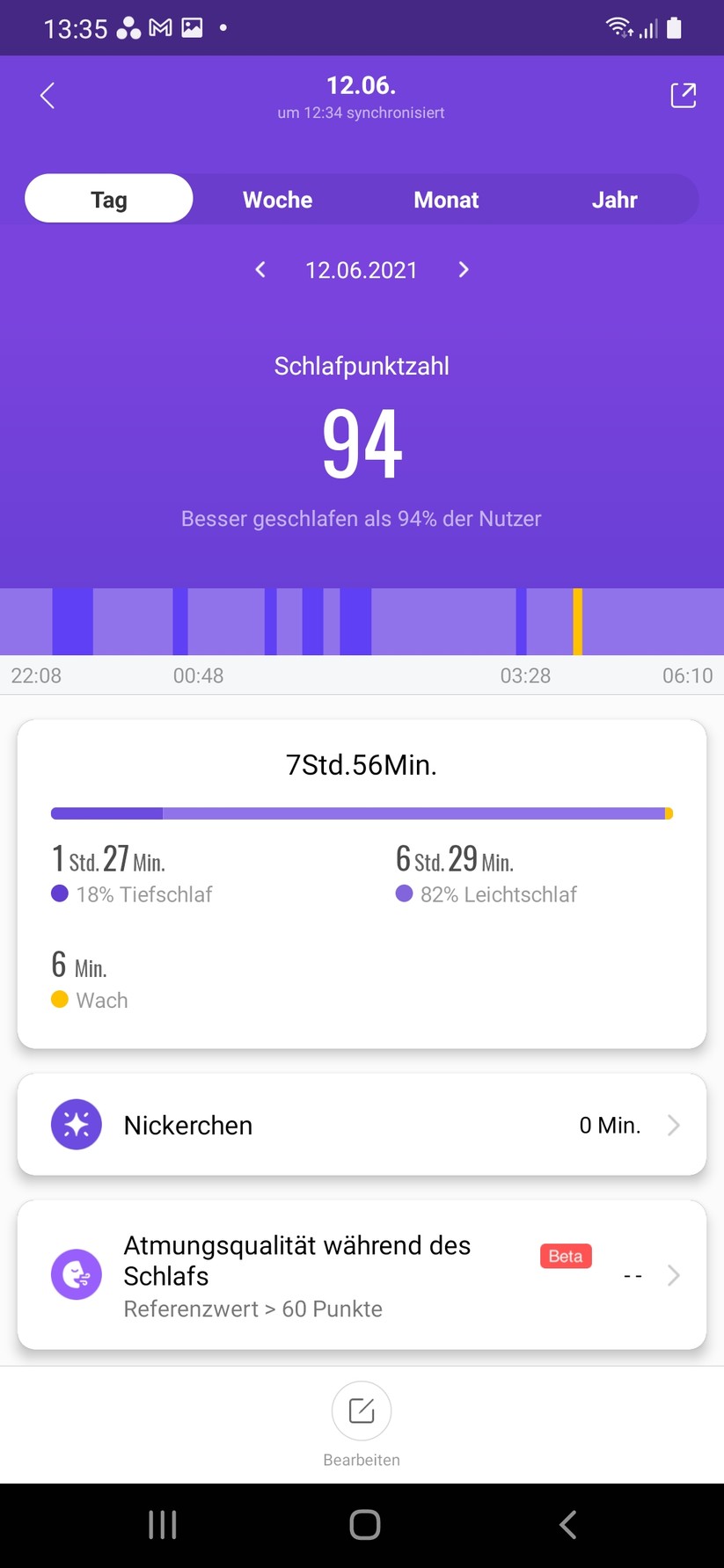 Xiaomi Mi Band 6 - App 