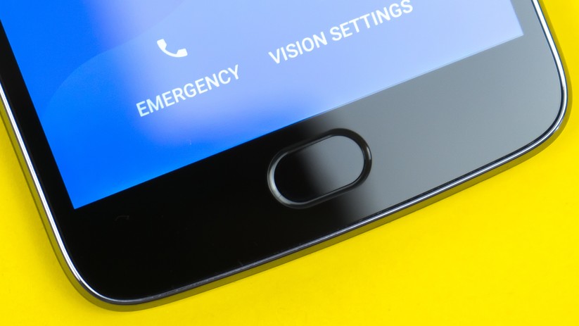 Kein Hardware-Knopf: Der Fingerabdruck-Sensor dient nur zum Sperren und Entsperren, ist aber kein Home-Button.