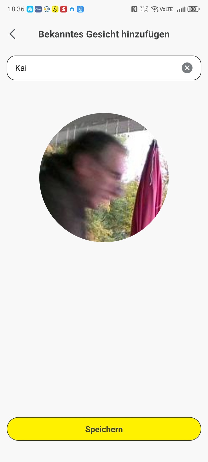 Baseus Security S2: Konfiguration mit der App