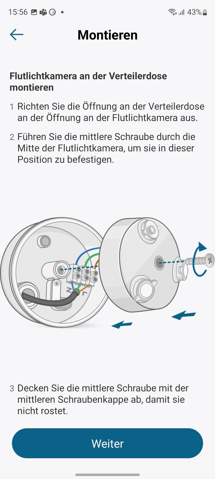 Eufy Floodlight Cam (2500 Lumen, Full-HD): Inbetriebnahme 13
