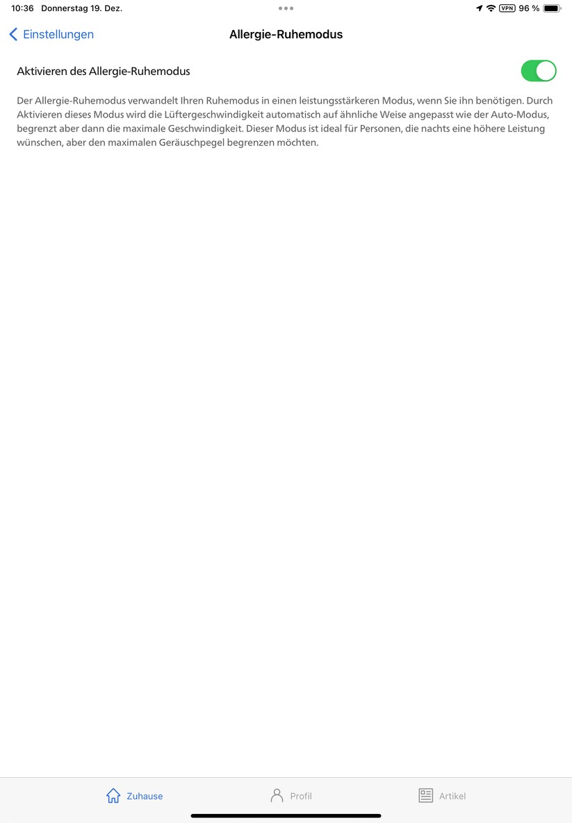 Mit der App Air+ können Anwender den Philips-Lufteiniger nicht nur einfach steuern und Zeitpläne anlegen. Sie bietet auch Informationen zur Funktionsweise des Geräts und zur Luftqualität. Außerdem integriert sie das Benutzerhandbuch und erläutert die Vorgehensweise für Reinigung und Austausch der Filter. 