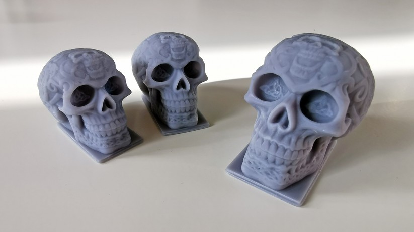 Celtic Skull w/ flat base