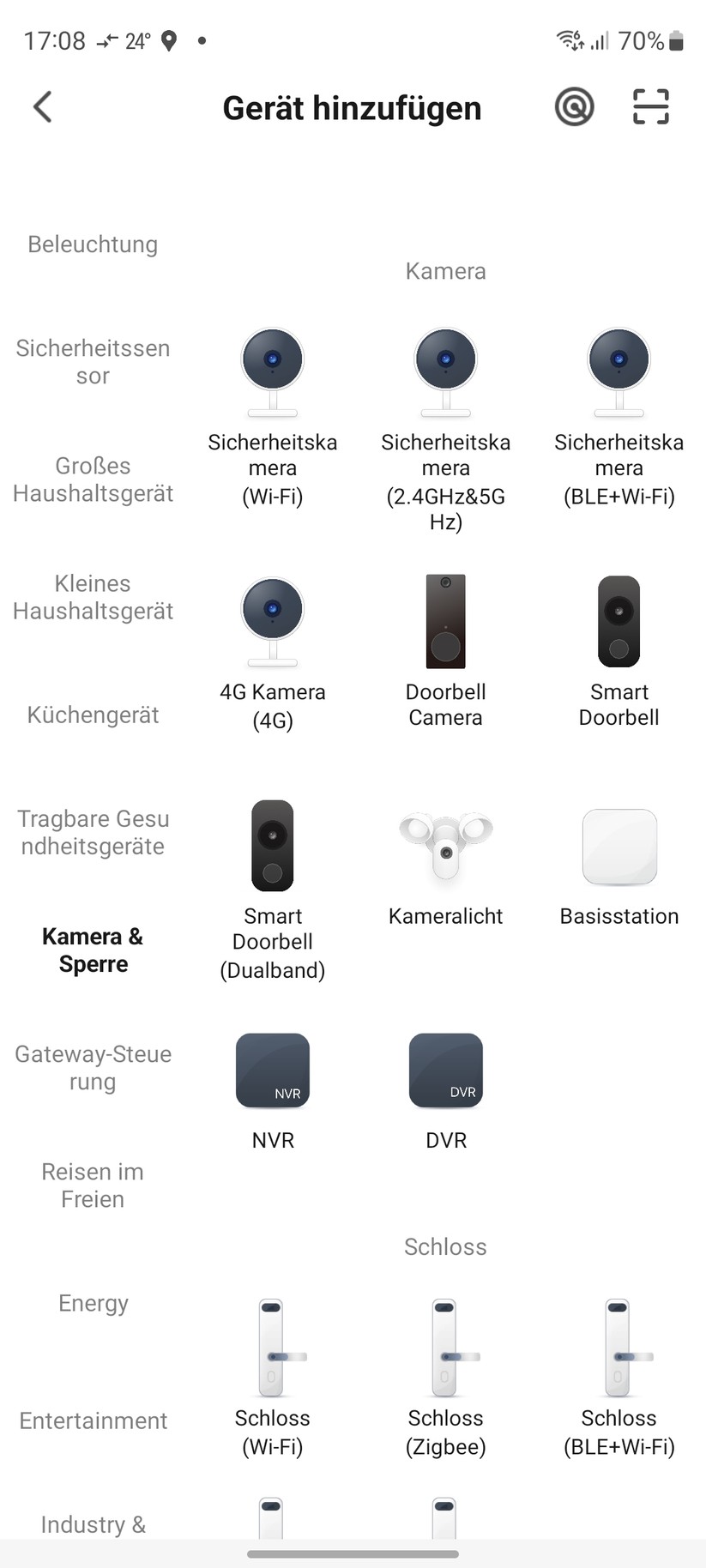 Visortech Floodlight Cam ZX-5326: Einrichtung und App-Einstellungen