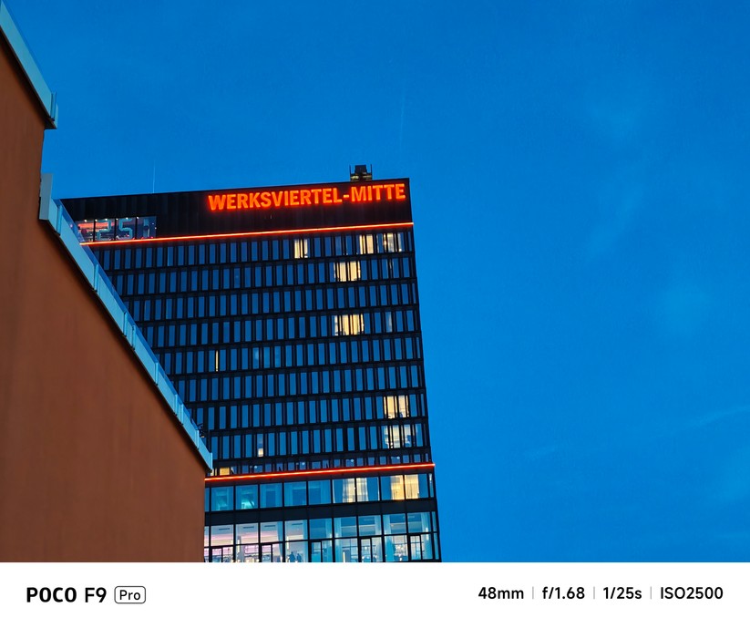 Xiaomi Poco F9 Pro: Hauptkamera bei Nacht mit 2x Zoom (digital)