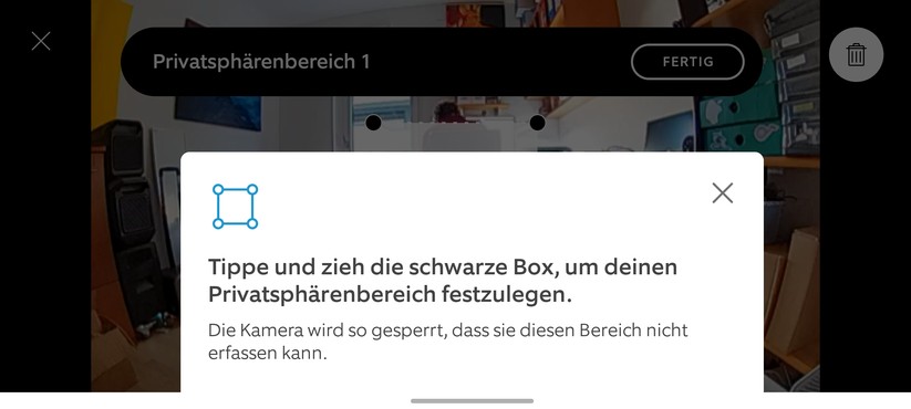 Ring Stick Up Cam Pro Akku: Die Kamera bietet viele Funktionen und Konfigurationsmöglichkeiten.