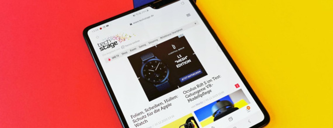 Galaxy Fold im Test: faltbares Display, Top-Ausstattung