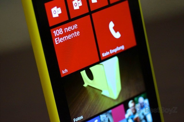 Display des Lumia 1020