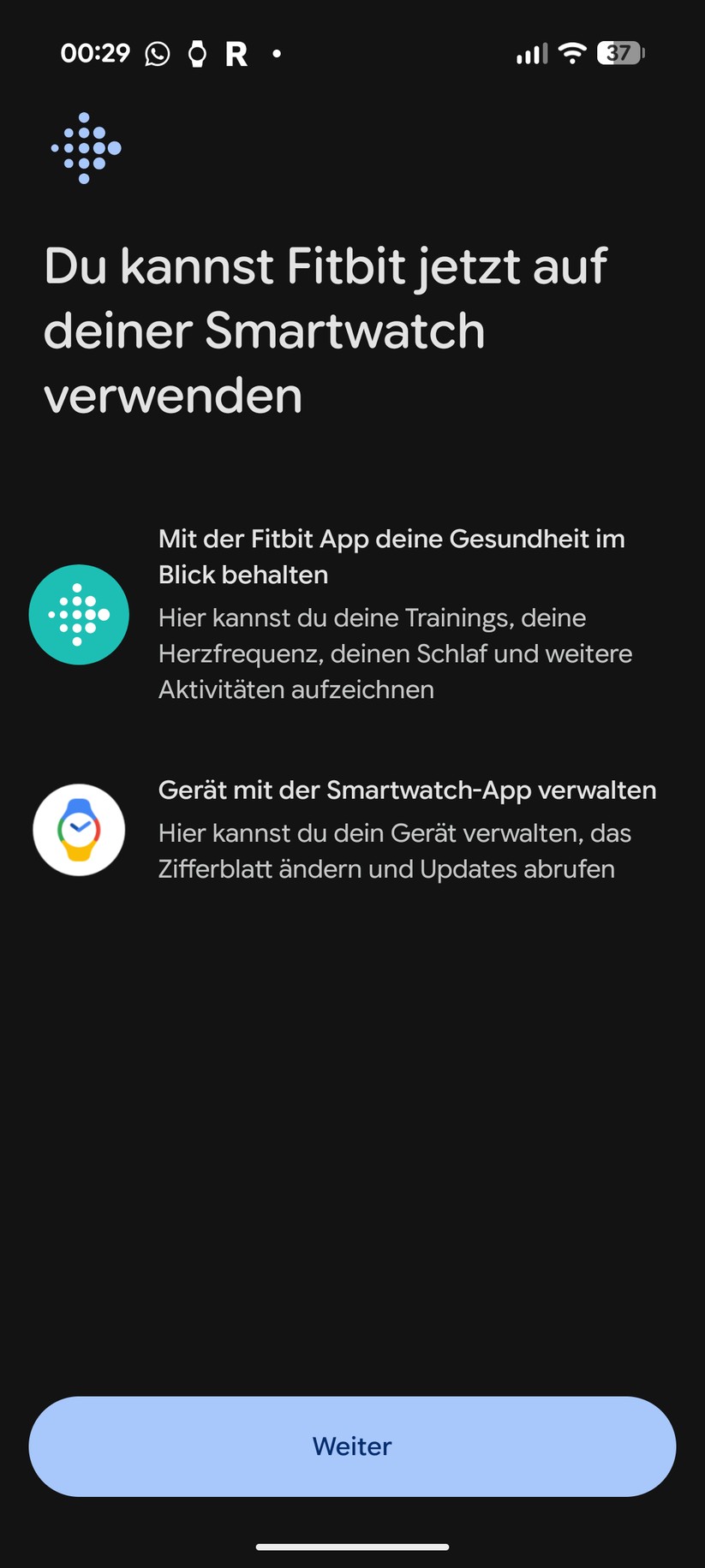 Google Pixel Watch 4 – App