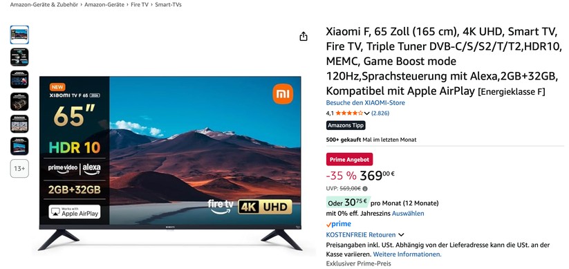 Amazon-Angebot im Check