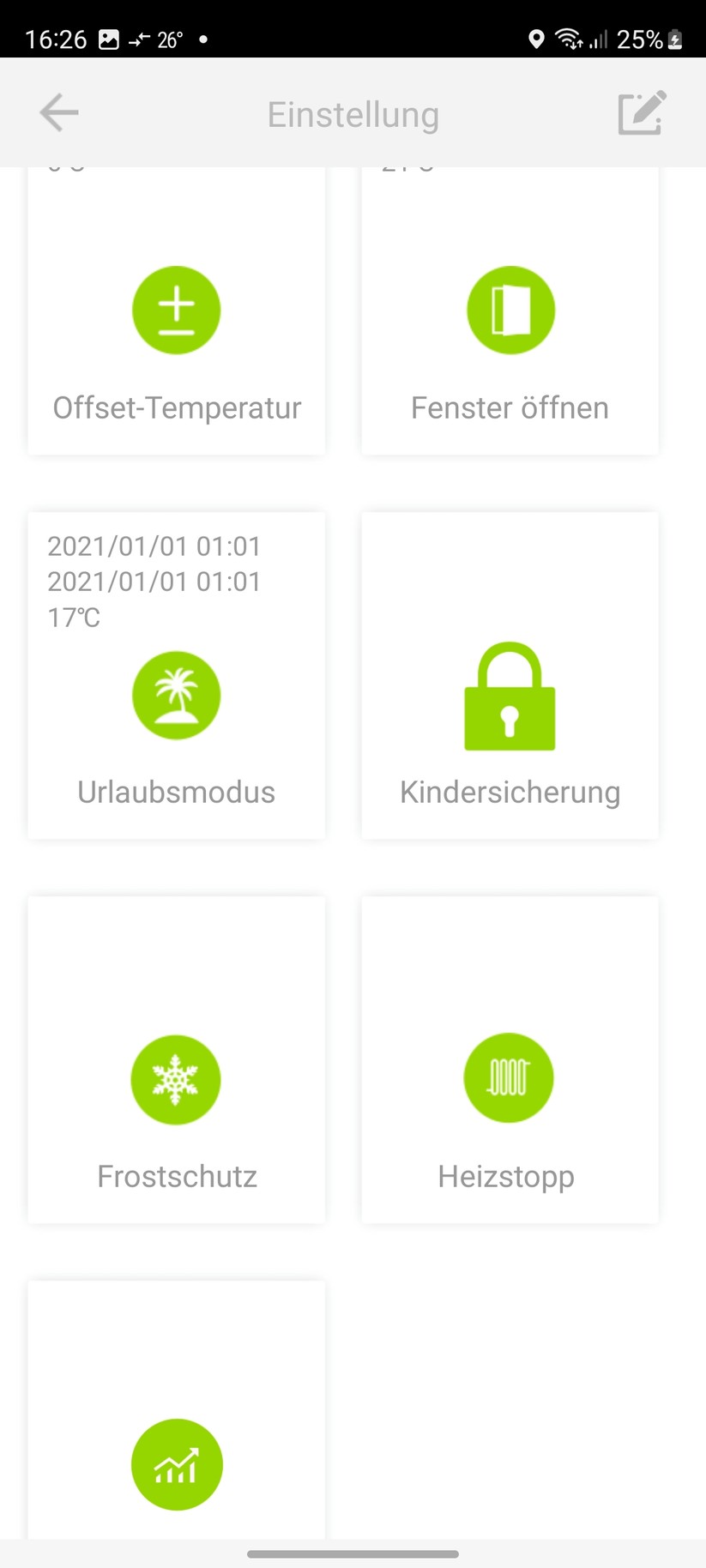  App-Einstellungen und Heizpläne